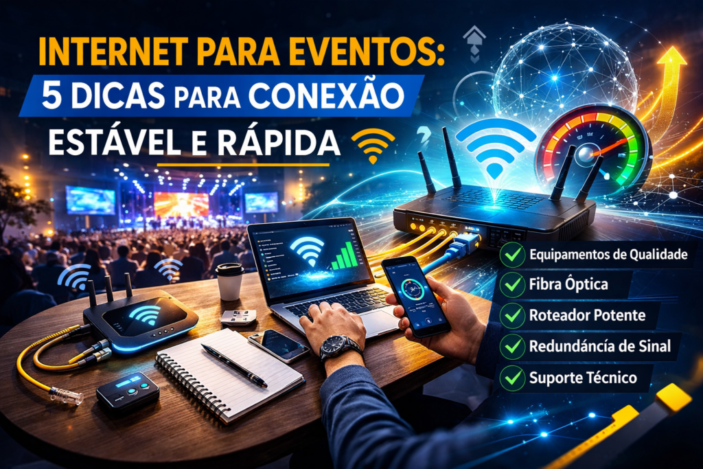 internet para eventos