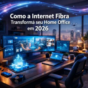 Como a Internet Fibra Transforma seu Home Office em 2026